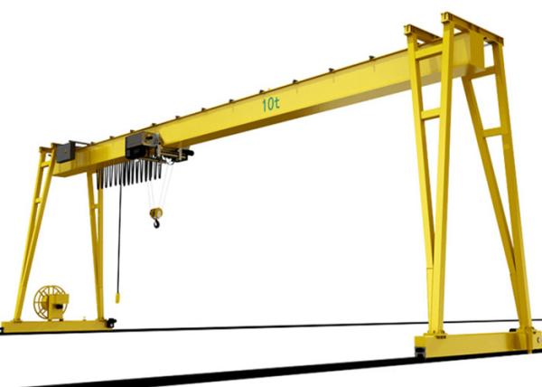 Buy cheap Single Girder Workshop Gantry Crane , 5 Ton Europe Style Electric Gantry Lift from wholesalers