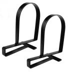 Buy cheap Iron Heavy-Duty Clamped Book Ends for Shelves Non-Skid Book Stoppers Supports Brackets from wholesalers