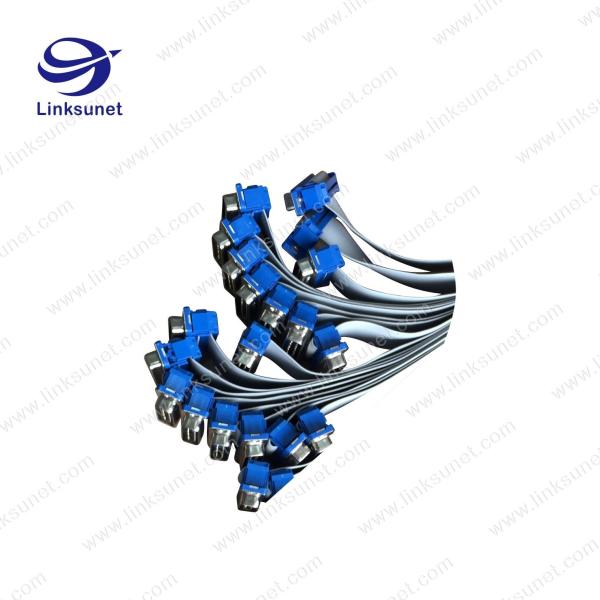 Buy cheap 25 Pin To IDC 26 Pin Flat Wire Connectors Pitch 1.27MM Copper Conductor from wholesalers