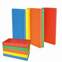 Buy cheap Customized Logo Availabled Gymnastic Exercise PVC Folding Mat for Fitness product