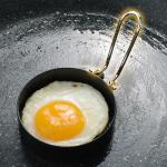 Anti Scald Stainless Steel Houseware 2.95Inch Fried Egg Ring Mold 4 Packs With