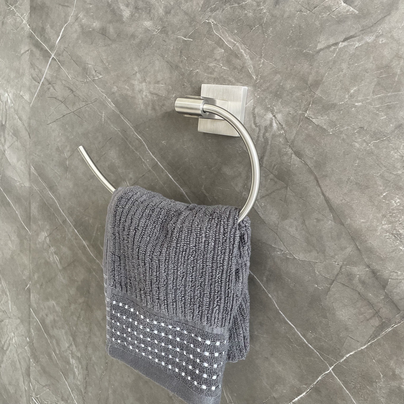 Hotel Kitchen Bathroom Towel Rings Stainless Steel Anti Rust