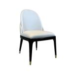 Medium Back Leather Dining Chair for Home Dine Room Hotel Furniture OEM Initial