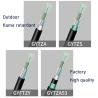 Buy cheap Outdoor G652D GYTZA Single Mode 4c 12c 36c 72c 96c Flame Retardant Optical Fiber Cable from wholesalers