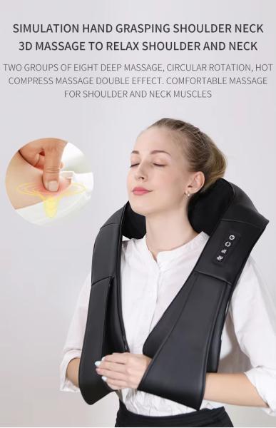 Buy cheap Heating Shoulder And Back Massager 8 Nodes Homedics Shoulder Massager from wholesalers
