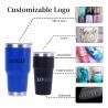 Buy cheap Unbreakable Eco Friendly BPA Free 30 Oz Vacuum Insulated Tumbler Skinny Double Wall Personalized Metal Tumblers Fits Most Cup Holders Rust Resistant from wholesalers