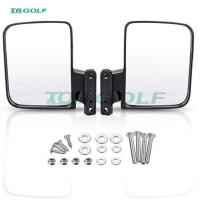 Buy cheap Durable Golf Cart Side Mirrors HD Vision / Golf Cart Accessories Vibration product