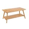 Buy cheap Multifunctional Solid Bamboo Furniture Simple and Modern Coffee Table for Small Homes from wholesalers
