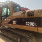 320C Used Caterpillar Excavator 20 Ton For Building Agriculture Construction