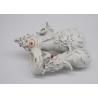 Buy cheap Decoration Christmas Snowman Candle Holder Polyresin Material White Color from wholesalers