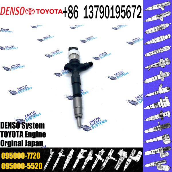 Buy cheap 095000 7720 Remanufactured Common Rail Injector 0950007720 095000-7720 For Toyota Daihatsu Delta 1KD-FTV from wholesalers
