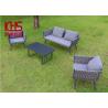 Buy cheap Casual Courtyard Breathable Rattan Outdoor Sofa Set Garden Sofa Aluminium Frame from wholesalers