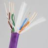 Buy cheap HDPE CCA Cat6 Lan Cable Aluminum Mylar 305m Length 4 Pairs ANATEL from wholesalers