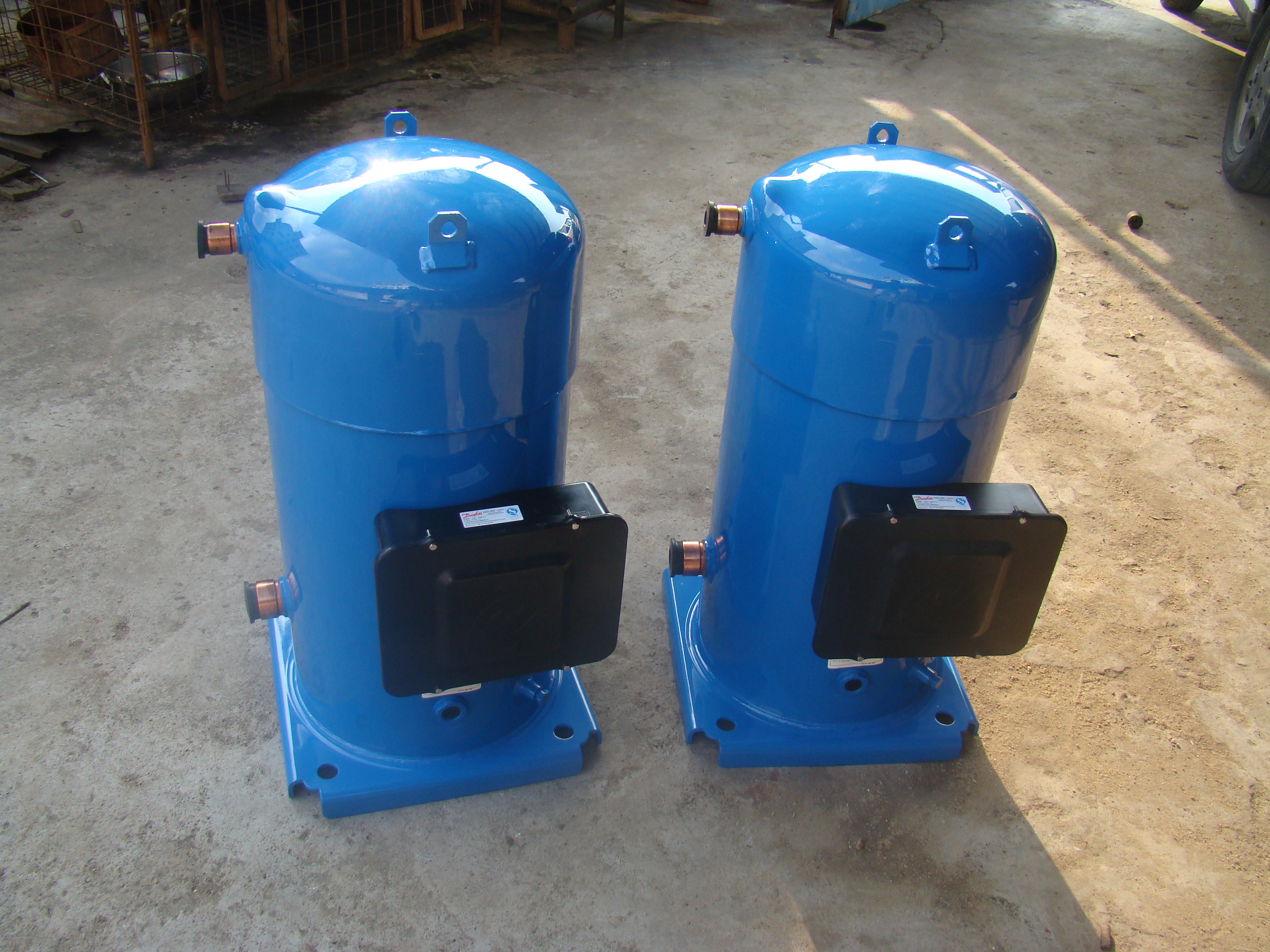 SM084S3VC 7HP Refrigeration Scroll Compressor SM084-3VM R22 Refrigerant