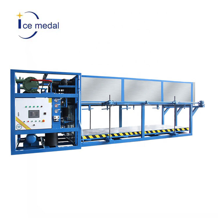Icemedal 5 Tons Commercial Direct Cooling Block Ice Machine In Africa