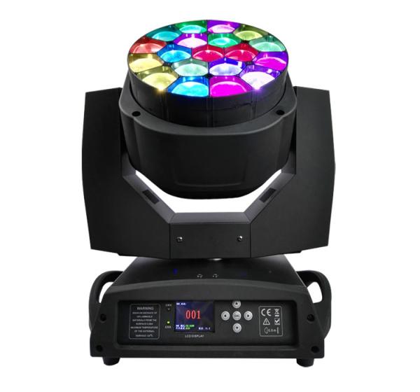 Buy cheap Bee Eye Led 19x15W RGBW LED Moving Head 4 In 1 Quad LED Wash Moving Head Zoom from wholesalers
