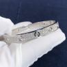 Buy cheap Popular Beautiful Gorgeous Factory Made 18k Car Tier Yellow/White/Rose Gold And Natural Diamonds LOVE Bracelet from wholesalers