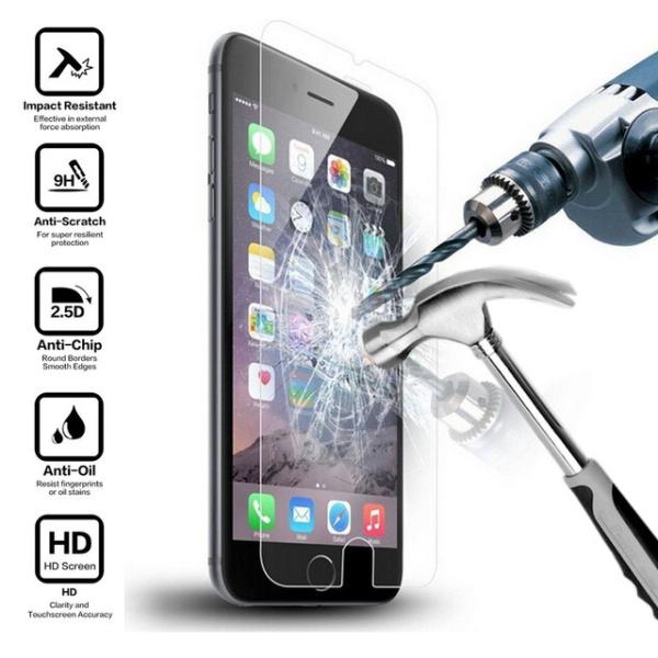 Buy cheap Transparent Tempered Glass Mobile Screen Protector 9H 2.5D 0.33 Mm Thickness For Iphone from wholesalers
