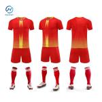 Personalized Customized Football Team Jersey Made of Quick-Dry Polyester Fabric