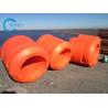 Buy cheap Orange / Yellow Cylindrical HDPE Pipe Floater DN1100 For Dredger Pipelines from wholesalers