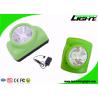 Buy cheap Magnetic USB Charger LED Miners Helmet Light Cordless For Underground Safety from wholesalers