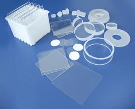 Buy cheap Multi Functional Fused Quartz Sheet Environmental Friendly Non Harmful Material from wholesalers