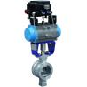 Buy cheap DN25 Carbon Steel Segment Ball Valve Designed For Corrosion-Resistant Applications from wholesalers