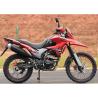 Buy cheap Red Color Dirt Bike Style Motorcycle , High Reliability Small Off Road Motorbike from wholesalers