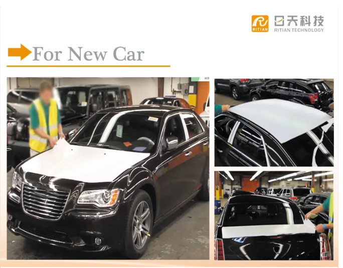 Anti Scratch Protective Film / Car Body Protection Film Leave No Residue