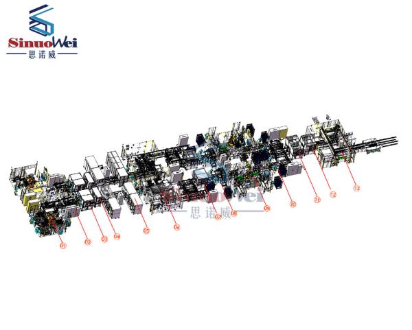 Buy cheap OEM Power Battery Module Automatic Production Line 20s/SET from wholesalers