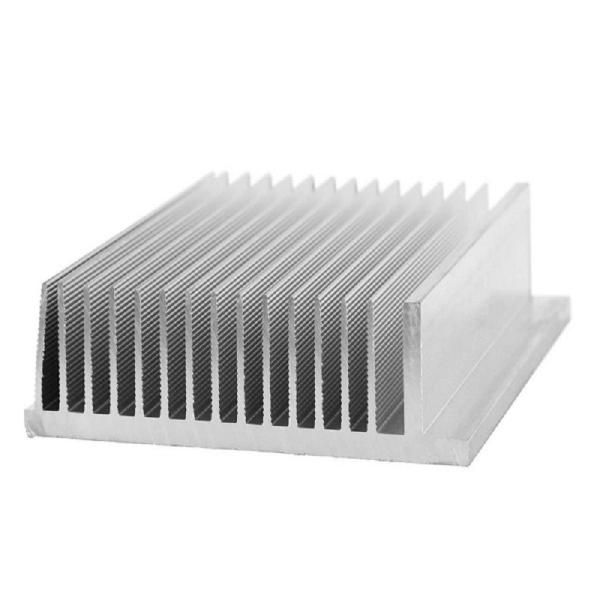 Buy cheap Anodized Aluminum Heatsink Extrusion Profiles Corrosion Resistant H18 - H22 Hardness from wholesalers
