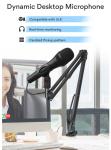 Noise Reduction XLR USB Condenser Microphone For Laptop OEM ODM