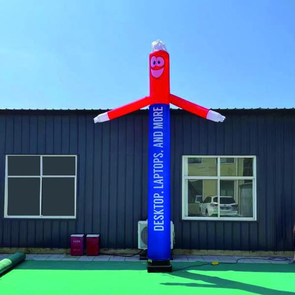 Buy cheap Advertising Giant Inflatable Air Dancer Customized Logo 5m from wholesalers