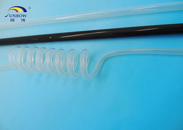 Fluoroplastic Spiral PFA Tube , Plastic Heat Resistant Tubing For Unity PFA