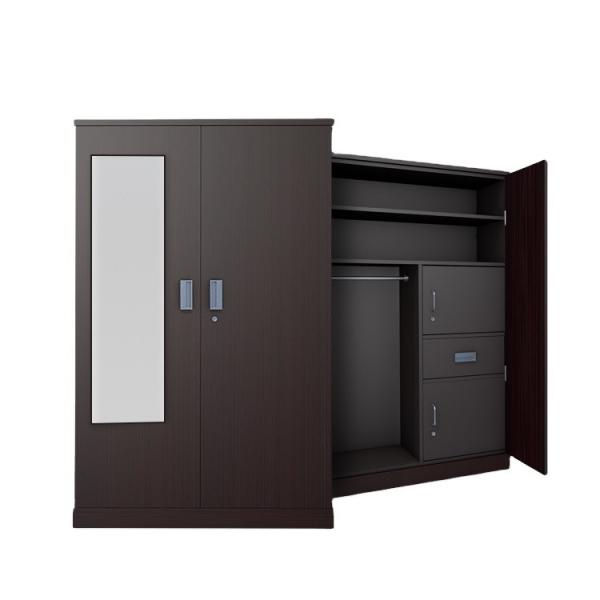 Buy cheap Aluminum Alloy Commercial 0.6mm 2 Door Closet Cabinet from wholesalers