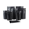 Buy cheap Stand up Black Heat Seal Food Grade Zip Plastic Bags for Nut Snack from wholesalers