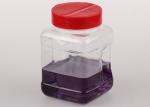 Food Grade Clear Pet Jars , Transparent Pet Can 100ml And 200ml Volume