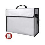 Extra Large Fireproof Bag , Fire Resistant Document Pouch 15x12x5 Inch