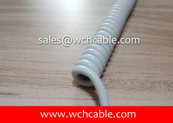 Buy cheap UL20254 Gas Resistant TPU Sheathed Spiral Cable from wholesalers