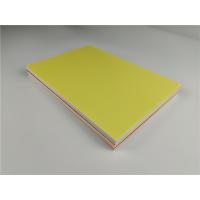 Buy cheap Smooth Surface PS Foam Board Yellow Color Light Weight 60×45cm product