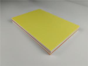 Wholesale Smooth Surface PS Foam Board Yellow Color Light Weight 60×45cm from china suppliers