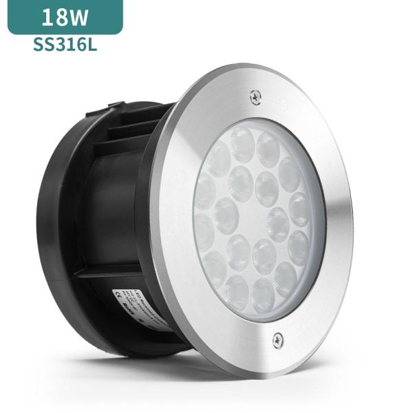 Buy cheap Underwater Outdoor Pool Lighting 6500K Waterproof IP68 18W SS316L from wholesalers
