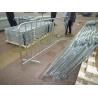 Buy cheap hot dipped galvanized fence panel temporary crowd control barrier from wholesalers