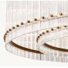 Buy cheap Ceiling Installation Farmhouse Brass Ceiling Chandelier For Incandescent Bulb Type from wholesalers
