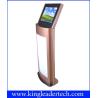 Buy cheap Customizable Touch Screen Information Kiosk Free Standing For Hospital Register from wholesalers