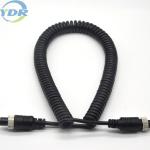 M12 Air Head Spring Flexible Electrical Wire 800mm For Medical Machinery