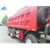 Buy cheap 12 Wheel 371HP Sinotruk Howo 8x4 Dump Truck With Top Warning Light from wholesalers