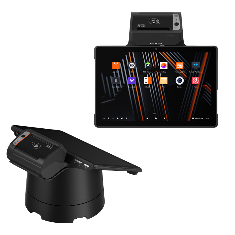 Paper Roll Width 58mm Smart POS With 10.1"HD 1280 X 800 IPS Display And Qualcomm Hexa-core 2.4/1.9GHz Processor