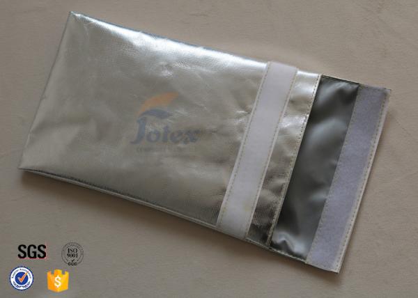 Buy cheap No Itchy Fiberglass Fire Safe Pouch Fireproof Document Bag 11 x 15" Large Size from wholesalers