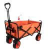 Buy cheap Outdoor Iron Folding Wagon for Easy Transport and Storage Dimension L x W x H 86*46*85 from wholesalers